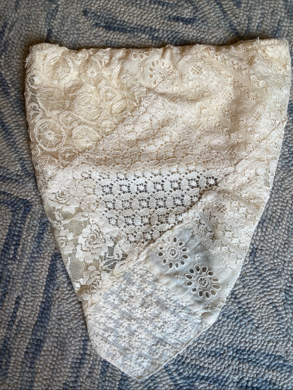 Free People Ivory Lace Strapless Top with Liner